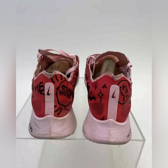 Nike Nathan Bell & Zoom Fly Sp Pink Running Sneakers Tennis Shoes - Women Size 9 - Picture 4 of 9